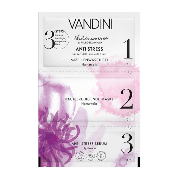 VANDINI ANTI STRESS 3-Step Maske 12 ml