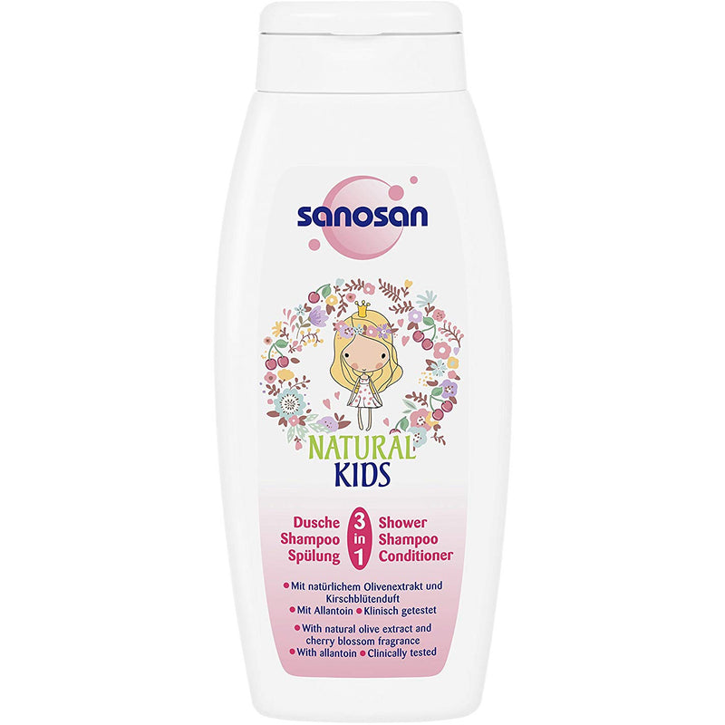 Sanosan NATURAL KIDS 3in1 Dusche & Shampoo & Spülung 250ml