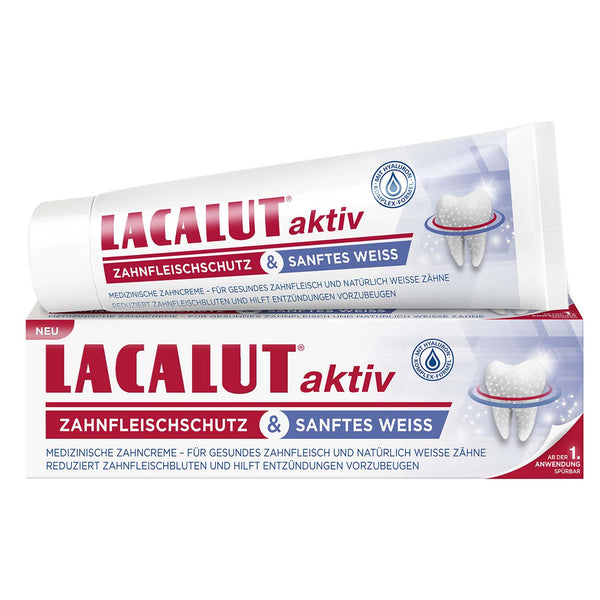 Lacalut active gum protection & gentle white 75ml