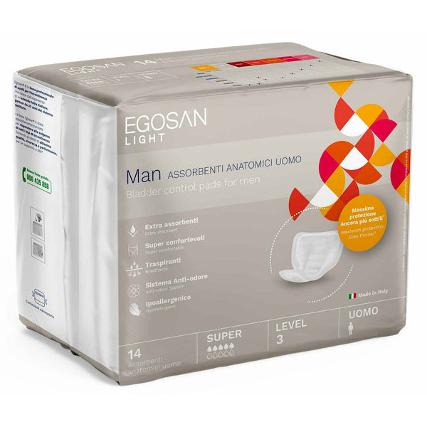 Santex Egosan MEN Level 3 incontinence pads pack of 14