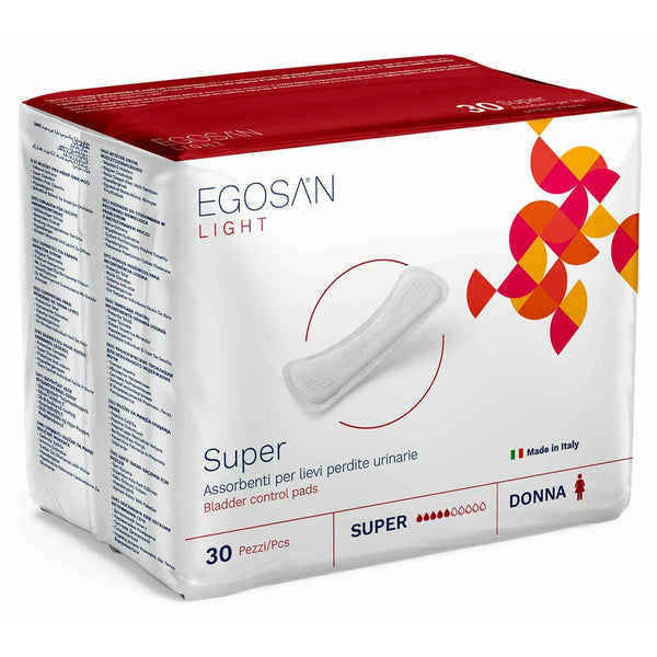 Santex Egosan light super incontinence pads pack of 30