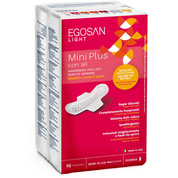 Santex Egosan light mini plus incontinence pads pack of 16