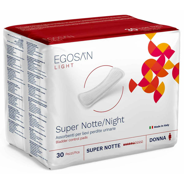 Santex Egosan light super night incontinence pads pack of 30