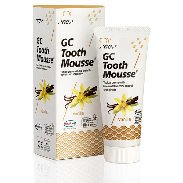 GC Tooth Mousse toothpaste 35ml tube vanilla