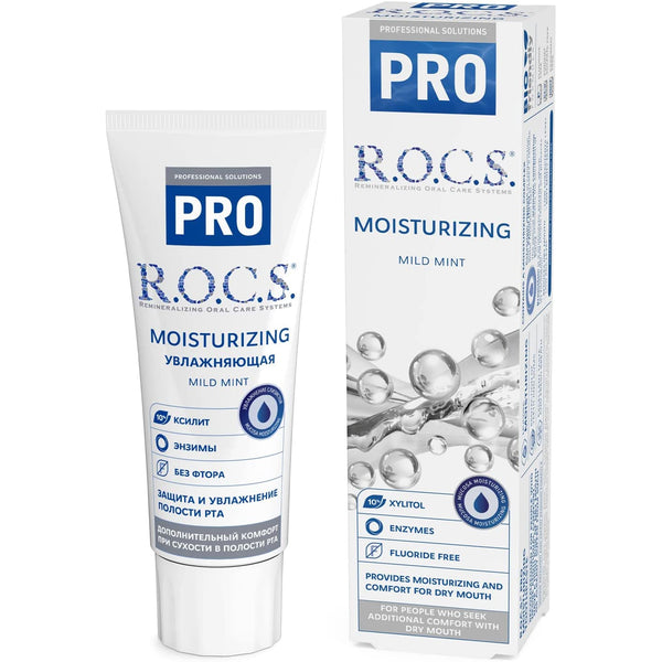 ROCS Pro Moisturizing Zahncreme 74g