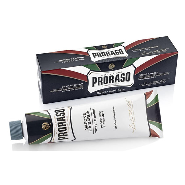 Proraso Shaving Cream Protective Aloe Vera and Vitamin E 150ml tube