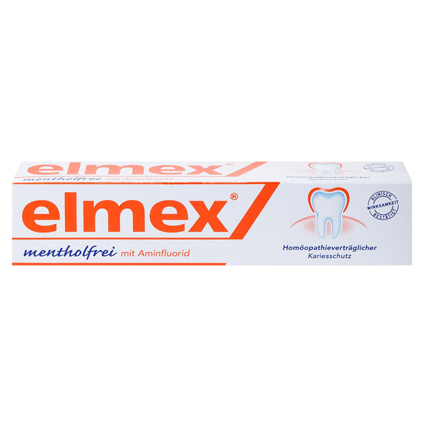 Elmex menthol free toothpaste 75ml