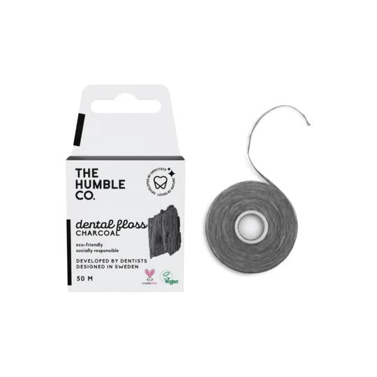 Humble Dental floss 50 m - Charcoal