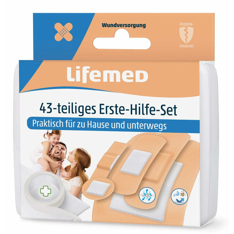 Lifemed first aid kit 43 pieces