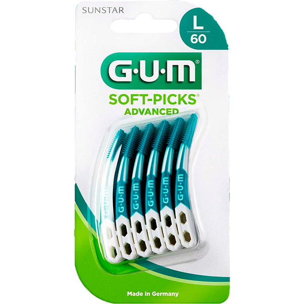 GUM® SOFT-PICKS® ADVANCED Interdentalsticks 60 Stück large