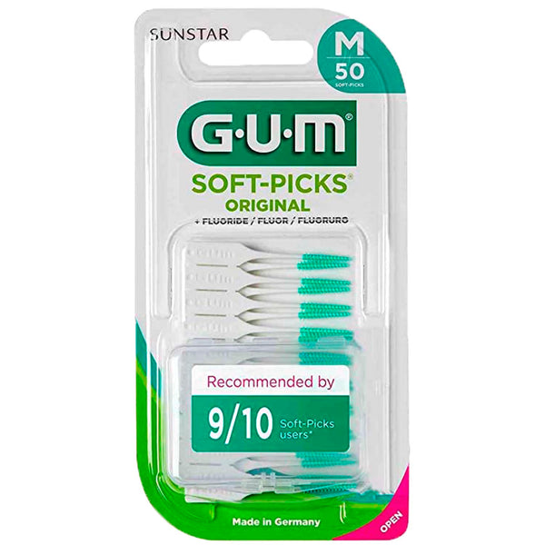 GUM® SOFT-PICKS® ORIGINAL Interdentalreiniger Medium 50 Stück Packung