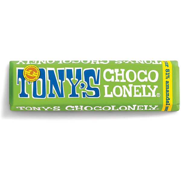 Tony's Chocolonely Zartbitterschokolade mit Mandeln und Meersalz 47g