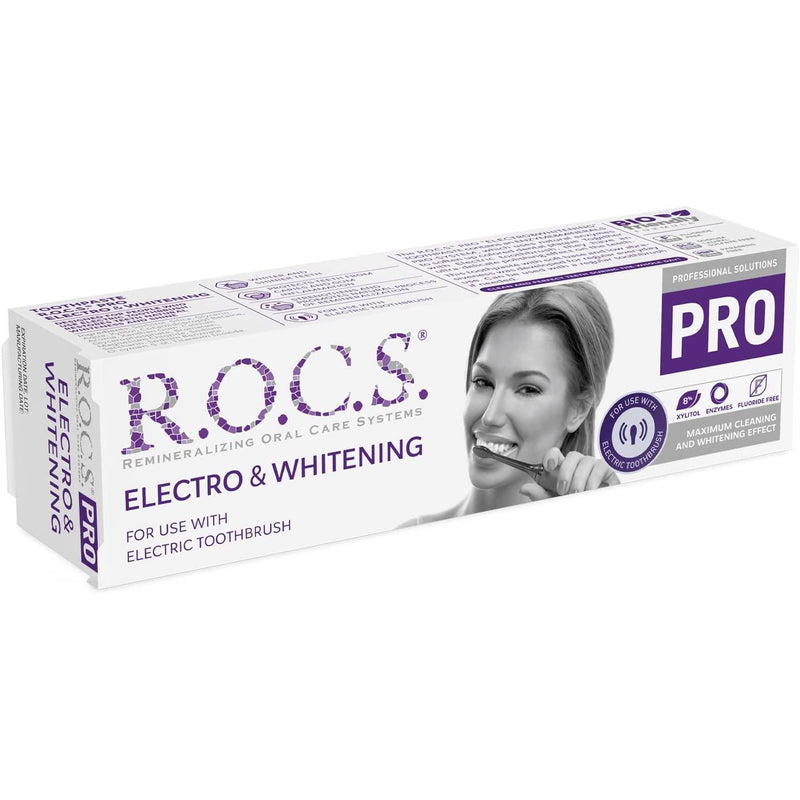 ROCS Pro Electro & Whitening Zahncreme 74g