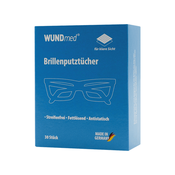 Wundmed glasses cleaning cloths 30 pieces
