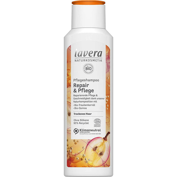 Lavera Shampoo Repair & Care Organic Grape Seed Oil & Organic Quinoa 250ml