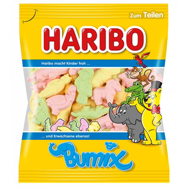 Haribo Bumix Schaumzucker Tiere 200 g Beutel