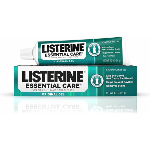 Listerine Essential Care Gel de dientes Tubo de 119 g