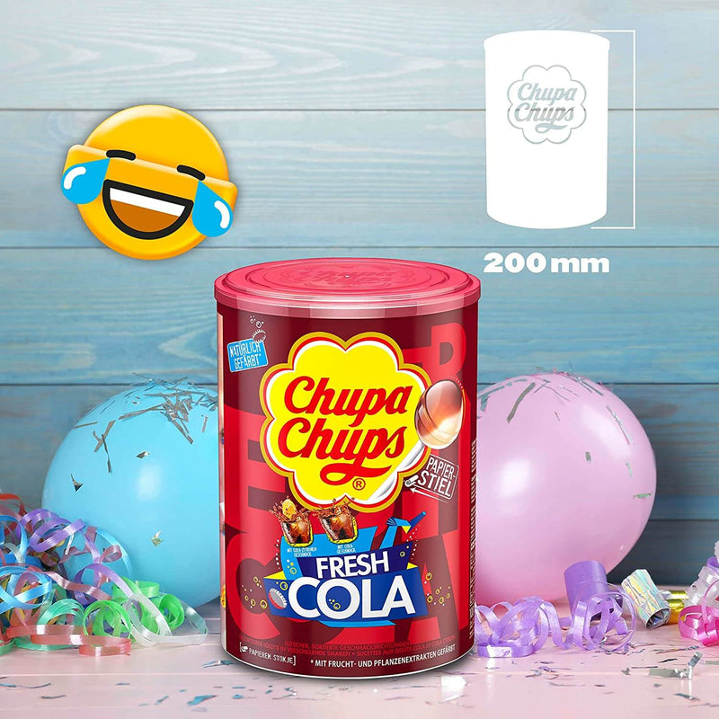 Chupa Chups Cola Lutscher 100er Pack 1200g