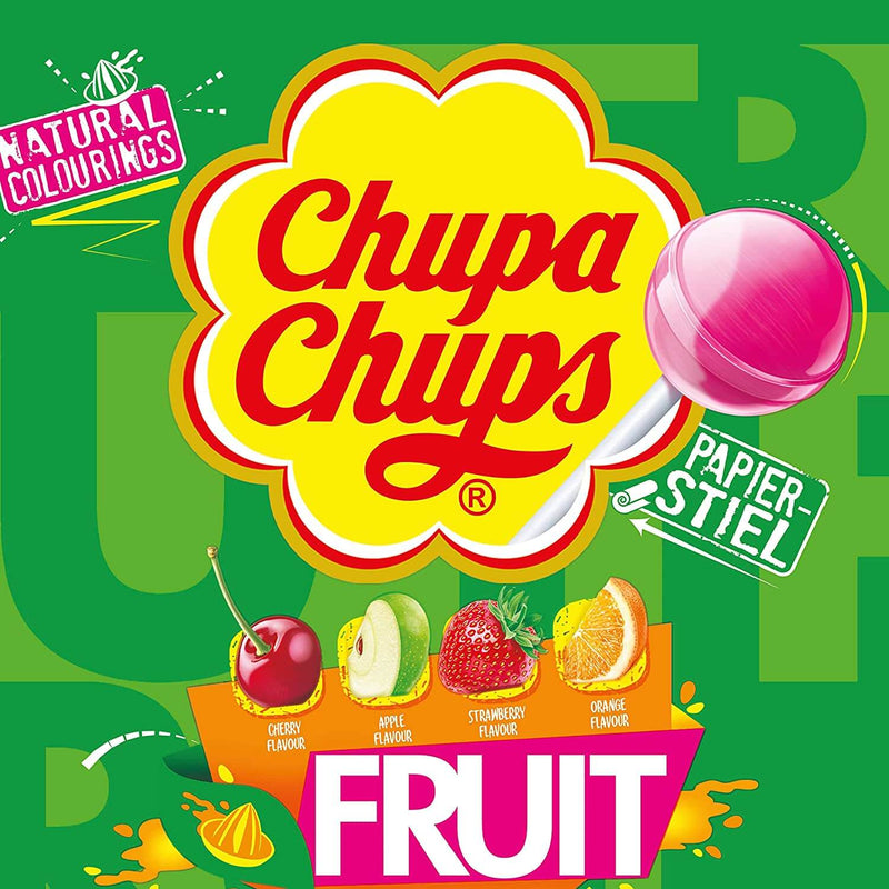 Chupa Chups Fruchtlutscher 100er Dose 1200g