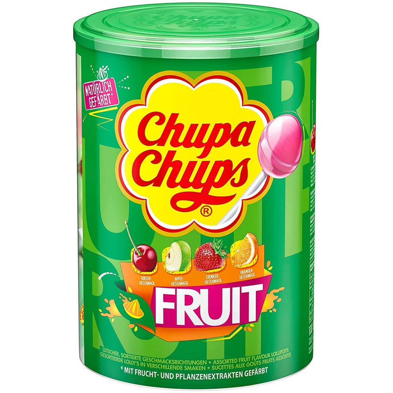 Chupa Chups Fruchtlutscher 100er Dose 1200g