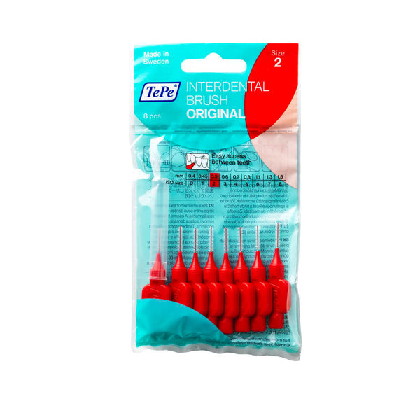 TePe interdental brushes red 0.5 mm bag of 8