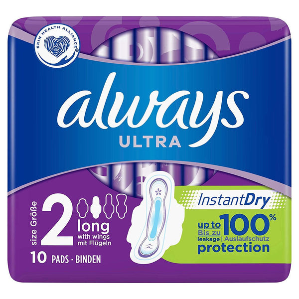 always Ultra Long Plus Pads Pack of 10