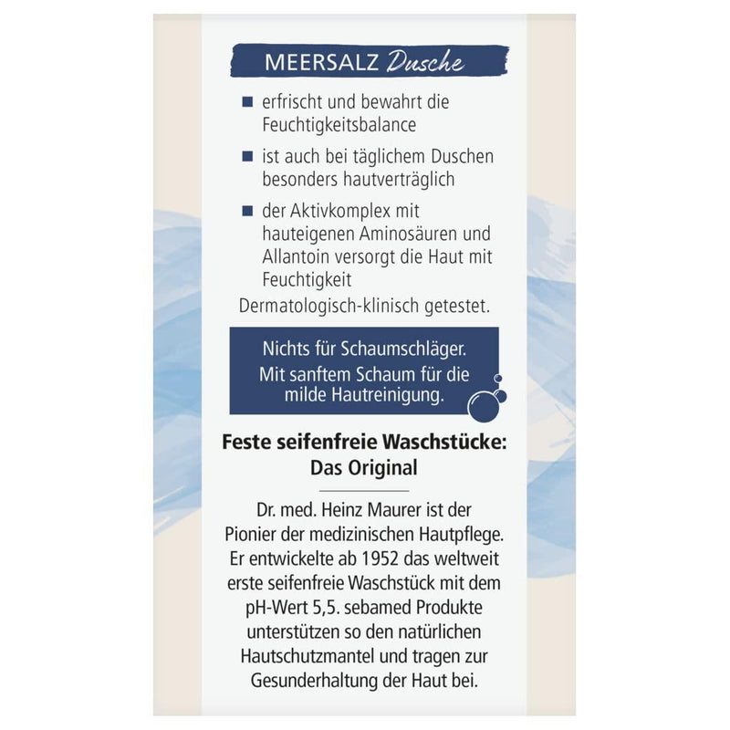 Sebamed feste Dusche Meersalz 100g