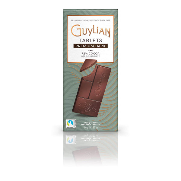 Guylian Belgische Premium Zartbitterschokolade 72% 100g