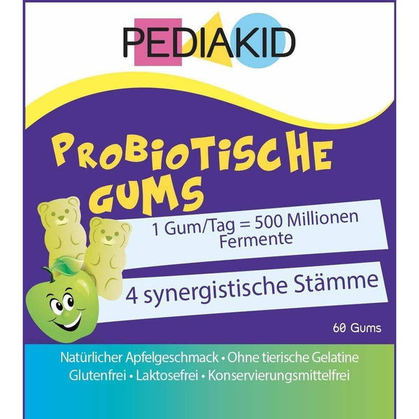 Pediakid Probiotic Gums 60 pieces (138g)