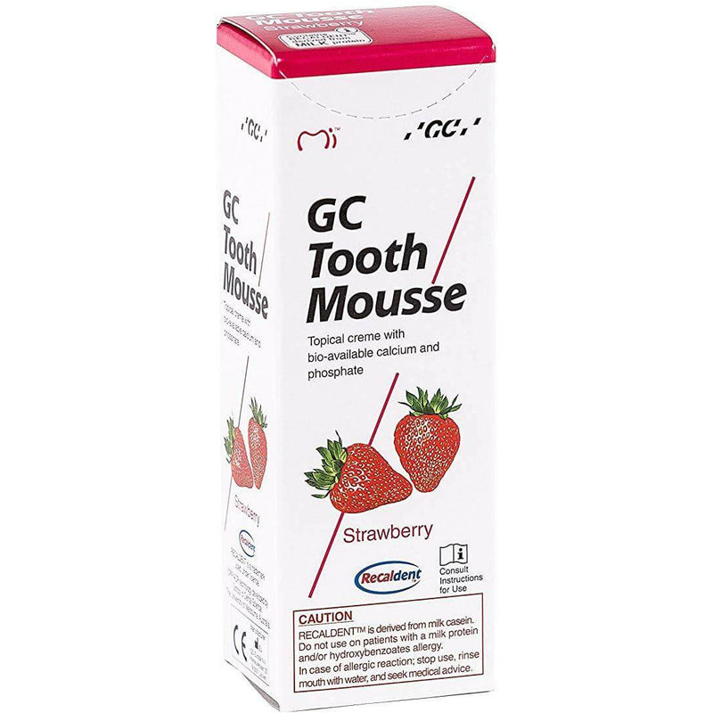 GC Tooth Mousse Zahnpasta 35ml Tube Erdbeer