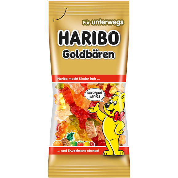 Haribo Goldbären 75 g Beutel