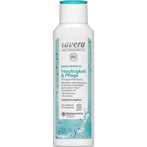 Lavera basis sensitiv shampoo moisture & care organic aloe vera & organic quinoa 250ml
