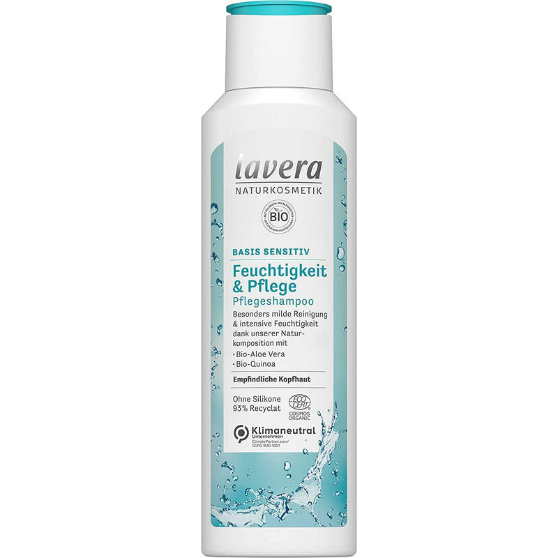 Lavera basis sensitiv Shampoo Feuchtigkeit & Pflege Bio-Aloe Vera & Bio-Quinoa 250ml