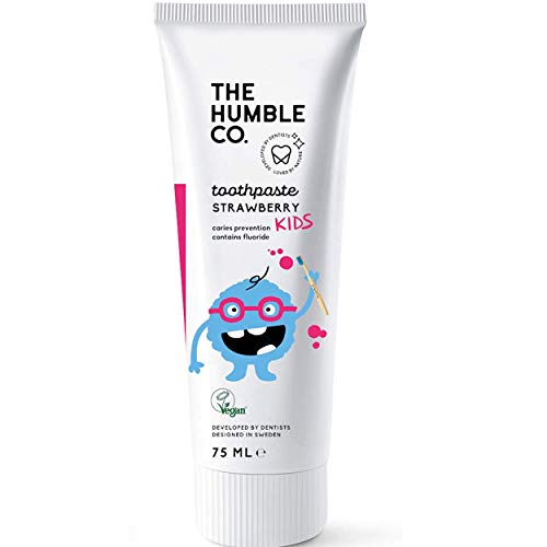 Humble Natural Children's Toothpaste Strawberry with Fluoride