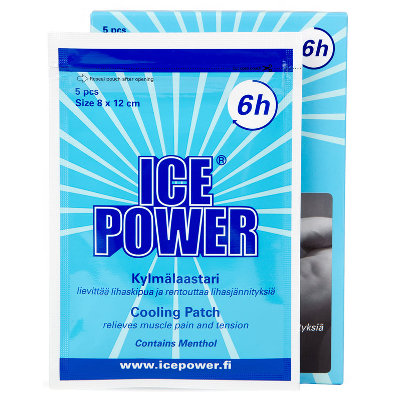 Ice Power Kühl-Pflaster 8 cm x 12 cm 5 Stück Packung
