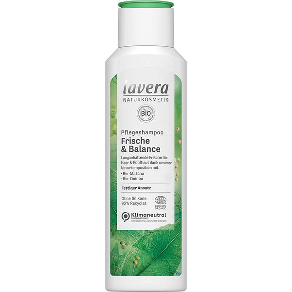 Lavera Shampoo FRESH & BALANCE Organic Matcha & Organic Quinoa 250ml
