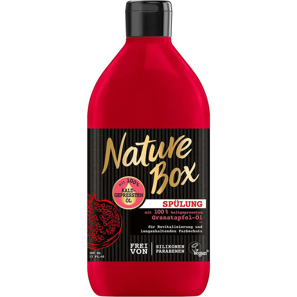 Nature Box Spülung mit kaltgepresstem Granatapfel-Öl 385ml