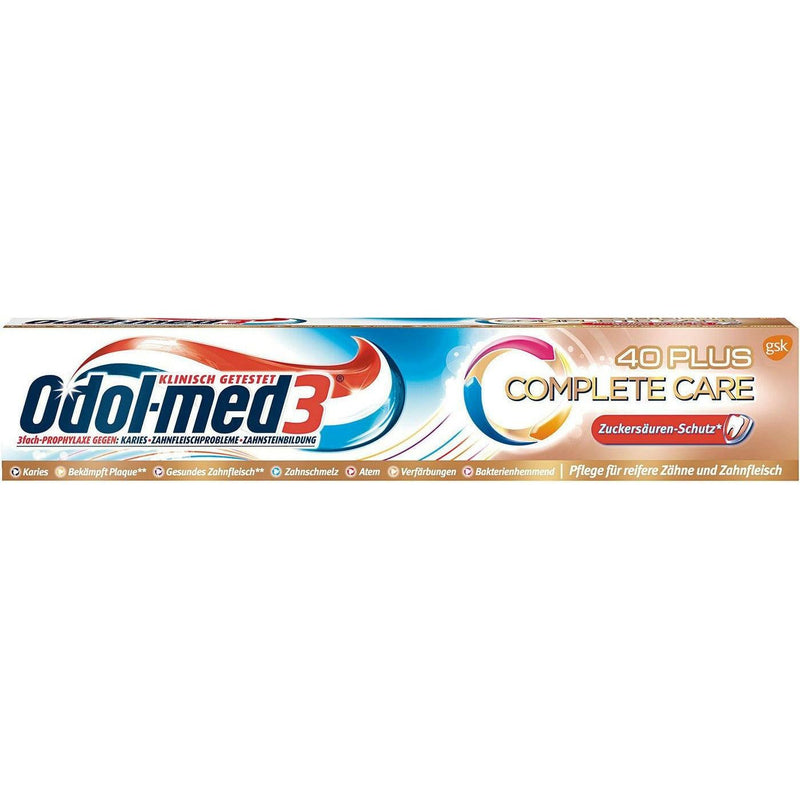 Odol-med 3 Complete Care 40 Plus Zahncreme