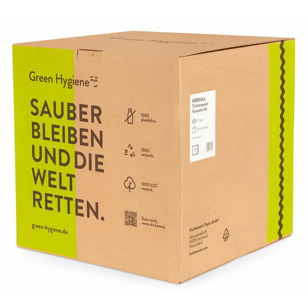 Huchtemeier Green Hygiene toilet paper Rolf 36 rolls, 2-ply (36x 500 sheets)