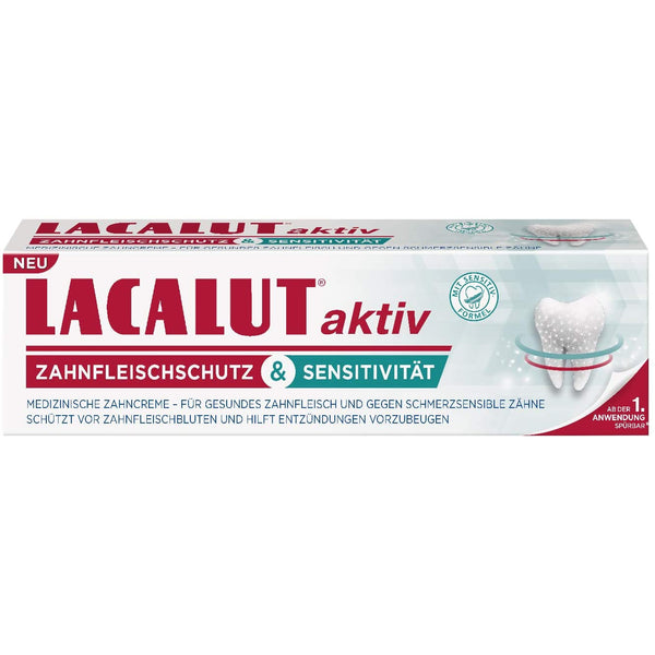 Lacalut aktiv Zahnfleischschutz & Sensitivität 75 ml