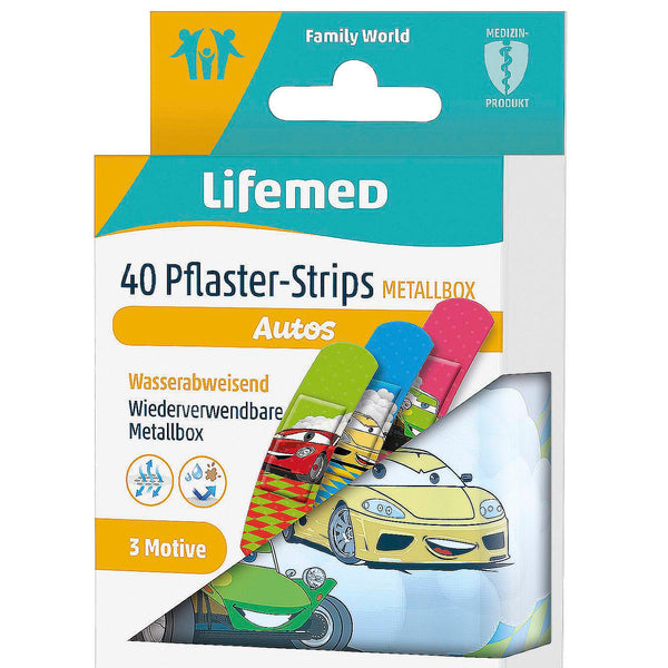 Lifemed Pflaster-Strips Box Autos