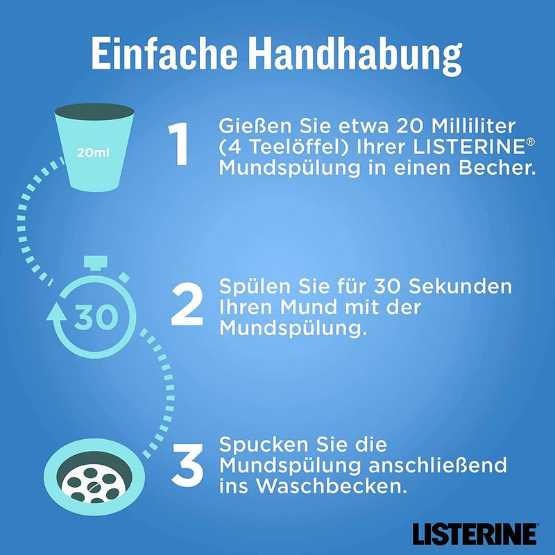 Listerine Total Care Zahnstein-Schutz Mundspülung 600ml