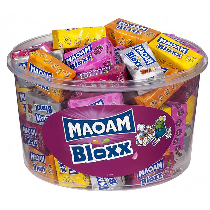 Maoam Bloxx Würfel 50 Stück Dose (1100g)