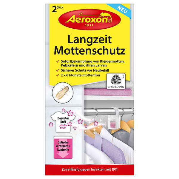 Aeroxon long-term moth protection 2-pack