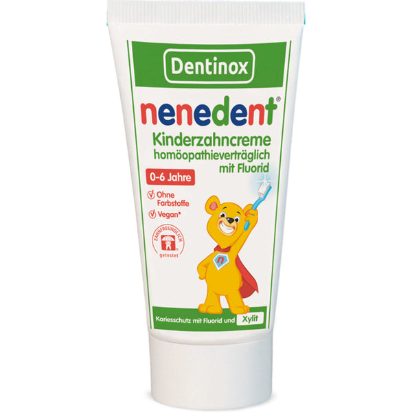 nenedent children's toothpaste homeopathy compatible 50ml
