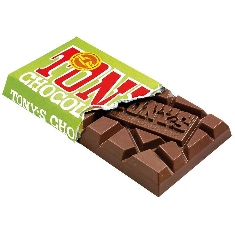 Tony´s Chocolonely - Vollmilchschokolade Cremiger Haselnuss Crunch, 180g