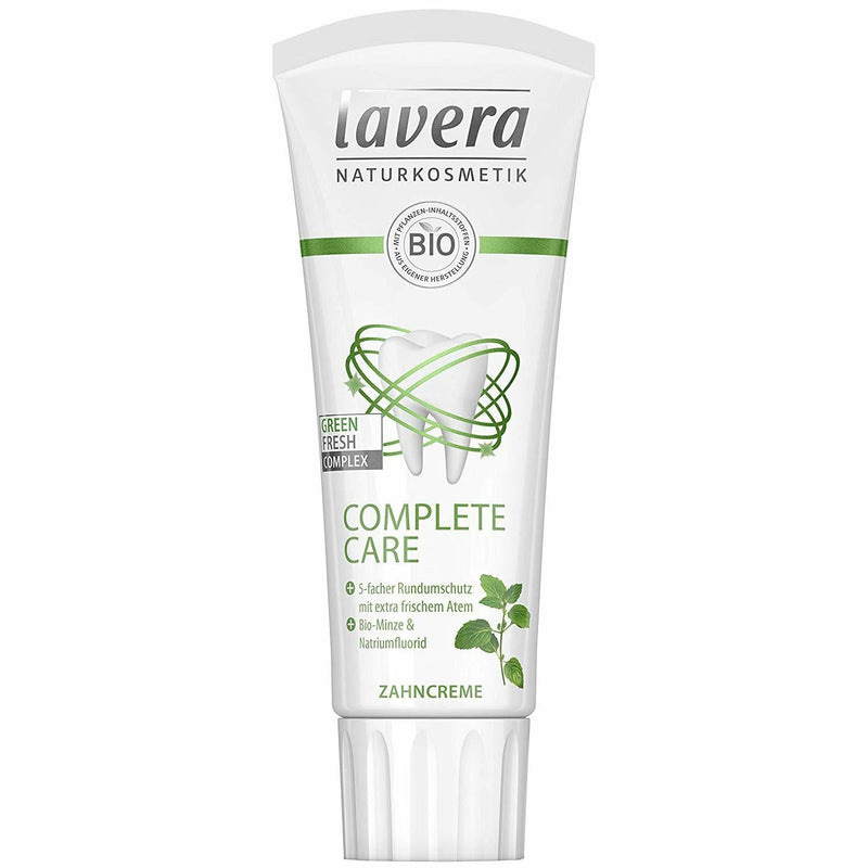 Lavera Complete Care Toothpaste Organic Mint & Sodium Fluoride 75ml