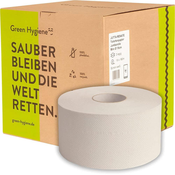 Huchtemeier Green Hygiene jumbo toilet paper Jutta-Renate 16 rolls, 2-ply (16x 818 sheets)