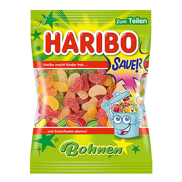 Haribo Saure Bohnen 200 g Beutel