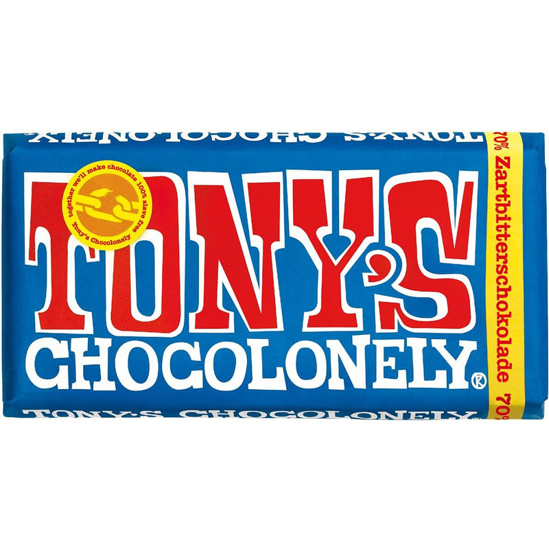 Tony´s Chocolonely - Zartbitterschokolade, 180g